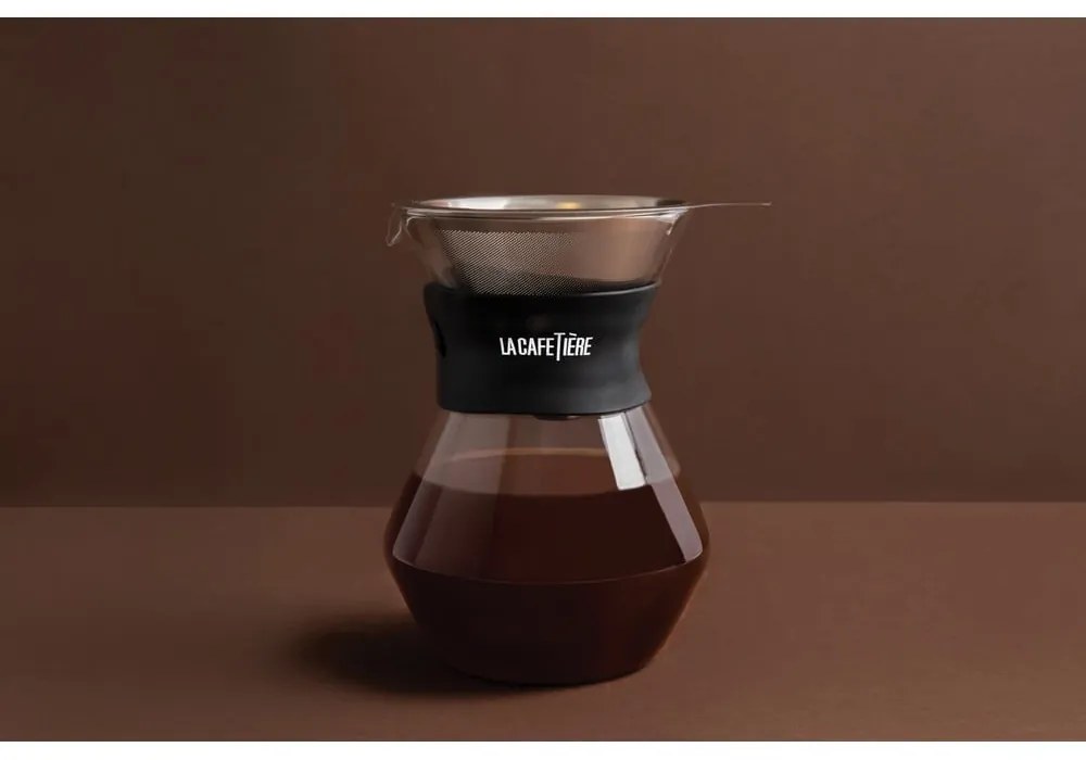 Prekvapkávač na kávu z borosilikátového skla s filtrom z nehrdzavejúcej ocele 0.4 l La Cafetiere - Kitchen Craft
