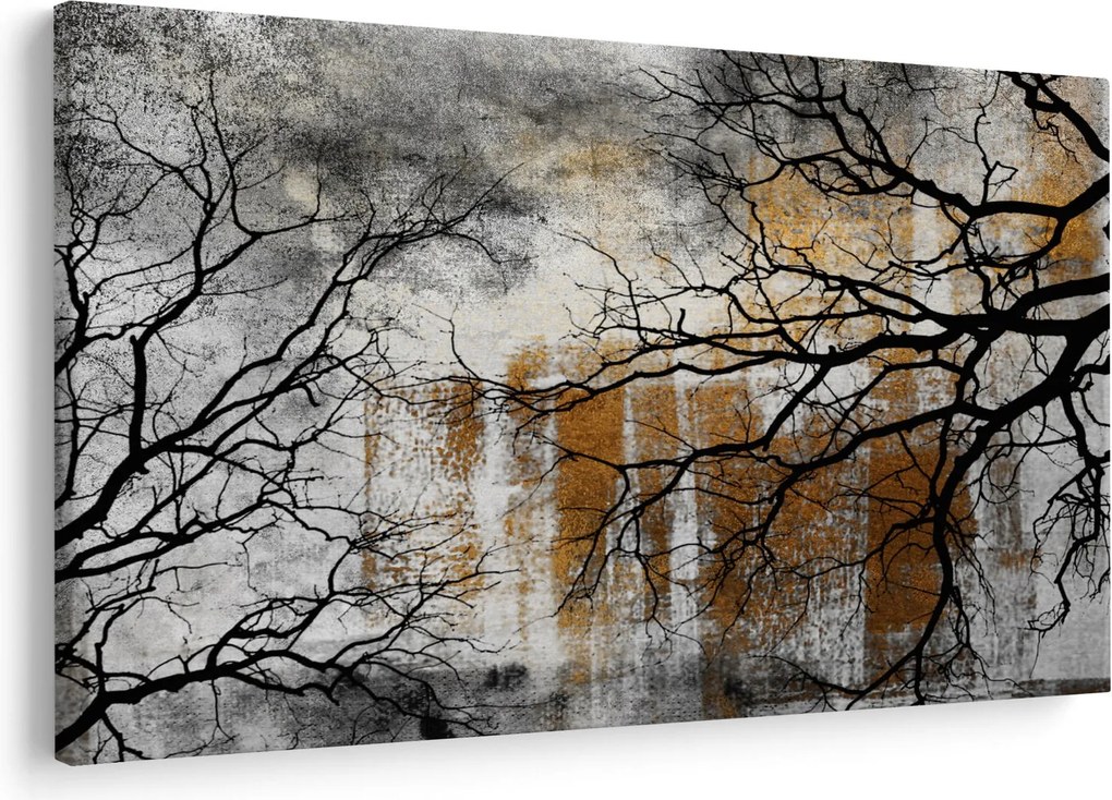 Obraz - Siluety stromov (90x60 cm)