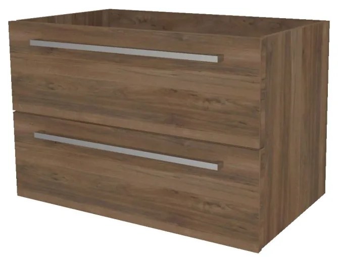 Mereo, Mereo Bino, kúpeľňová skrinka 61 cm, Multidecor, Orech Pacifik tabákový, MER-CN690SOPT2