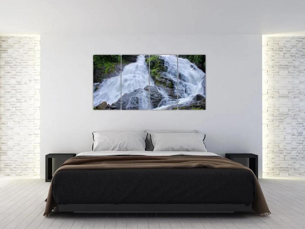 Obraz s vodopádmi na stenu