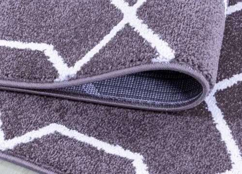 Koberce Breno Kusový koberec EFOR 3713 Violet, fialová, viacfarebná,160 x 230 cm