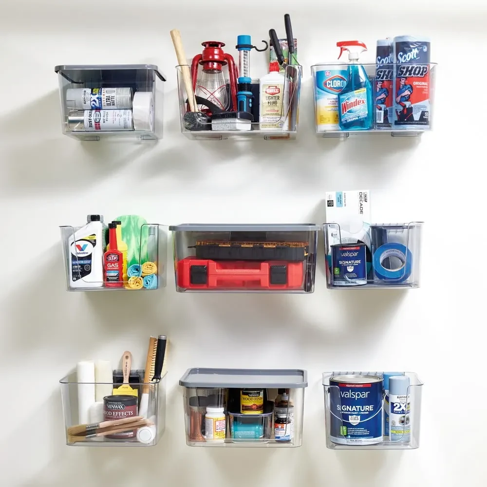 Nástenný úložný box z recyklovaného plastu iD Wallspace - iDesign