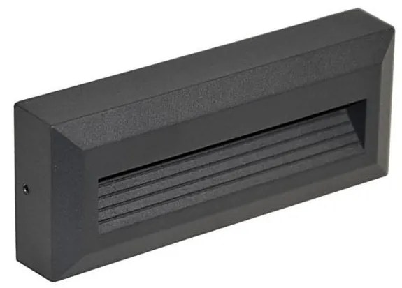 Vonkajšie schodiskové svietidlo KORA LED/1,2W/230V IP54 4000K antracit