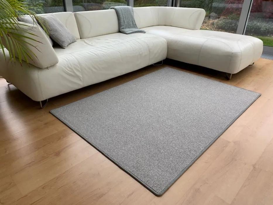 Vopi koberce Kusový koberec Porto sivý - 50x80 cm