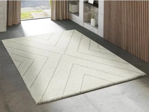 Koberec Ideal Shaggy 160x230 cm, krémový%