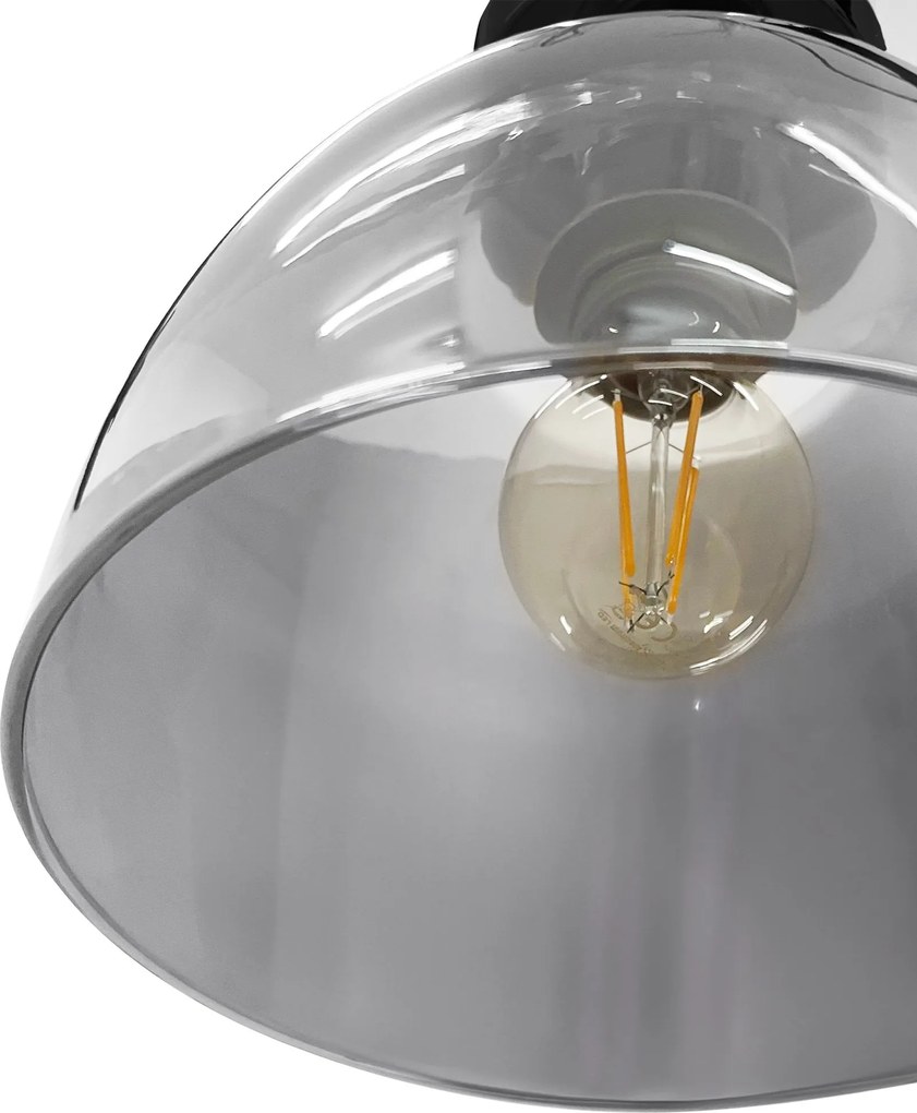 Toolight Toolight, stropné svietidlo 1xE27 APP1303-1C, čierna, OSW-02427