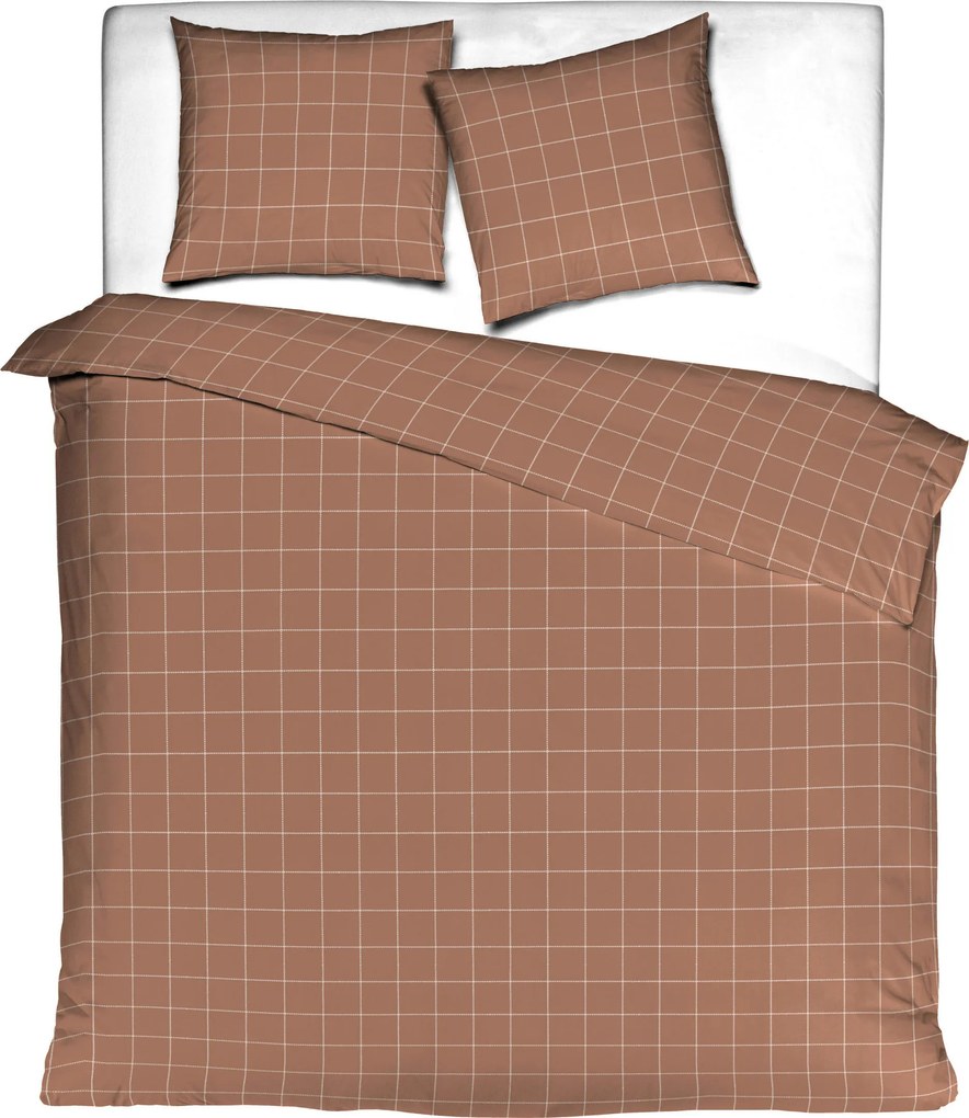 XXXLutz POSTEĽNÁ BIELIZEŇ, renforcé, koňaková, 140/200 cm MISTRAL - Obliečky & plachty - 003591055901
