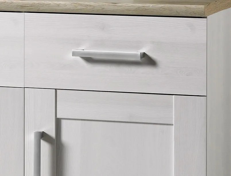 Komoda Romance, smrekovec/dub