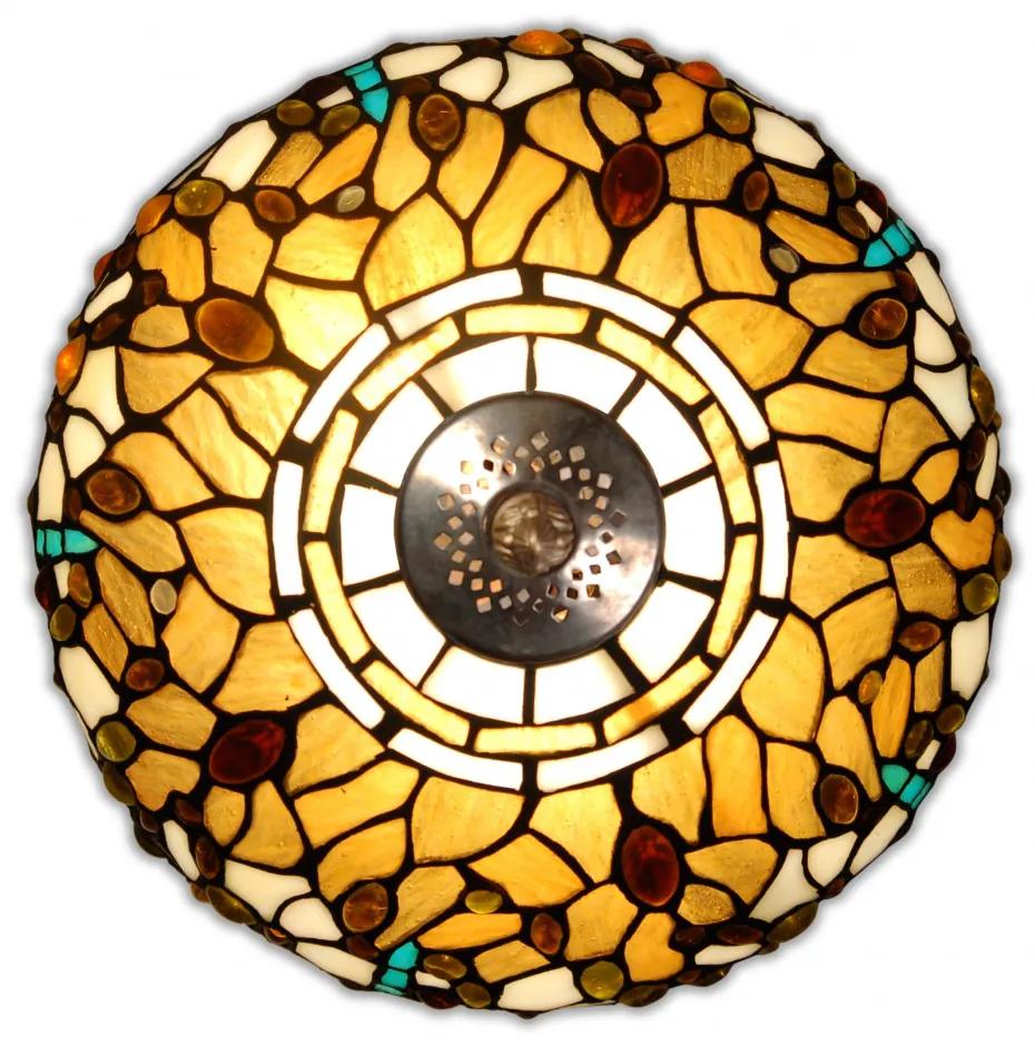 Kolekcia Tiffany lampy DRAGONFLY YELLOW