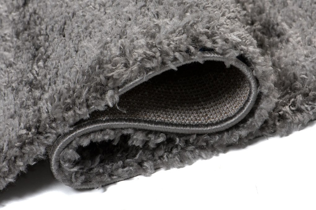 TA Koberec 6365A TMAVO ŠEDÁ VERSAY EJF Rozmer: 80x250 cm