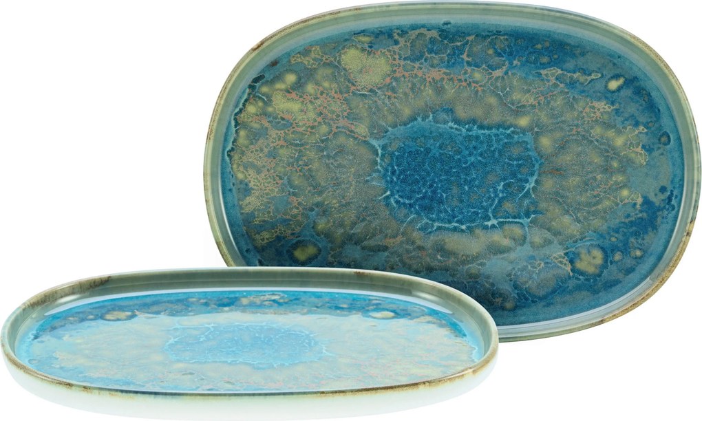 XXXLutz SADA SERVÍROVACÍCH TÁCOK kamenina keramika 2-dielne Creatable - Jedálenské sety - 007768136809