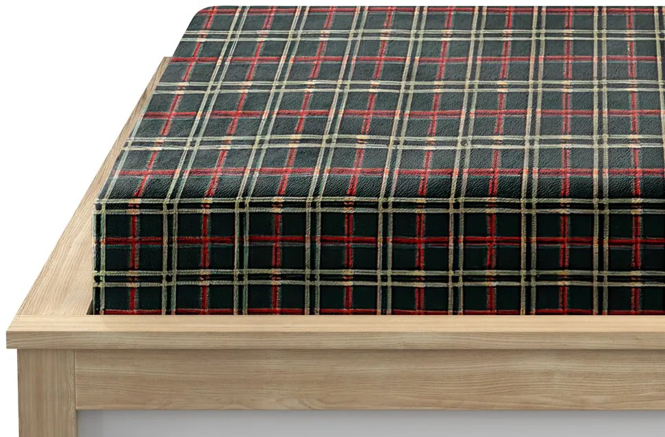 Plachta mikroplyš GLENMOORE 90x200 cm zelená