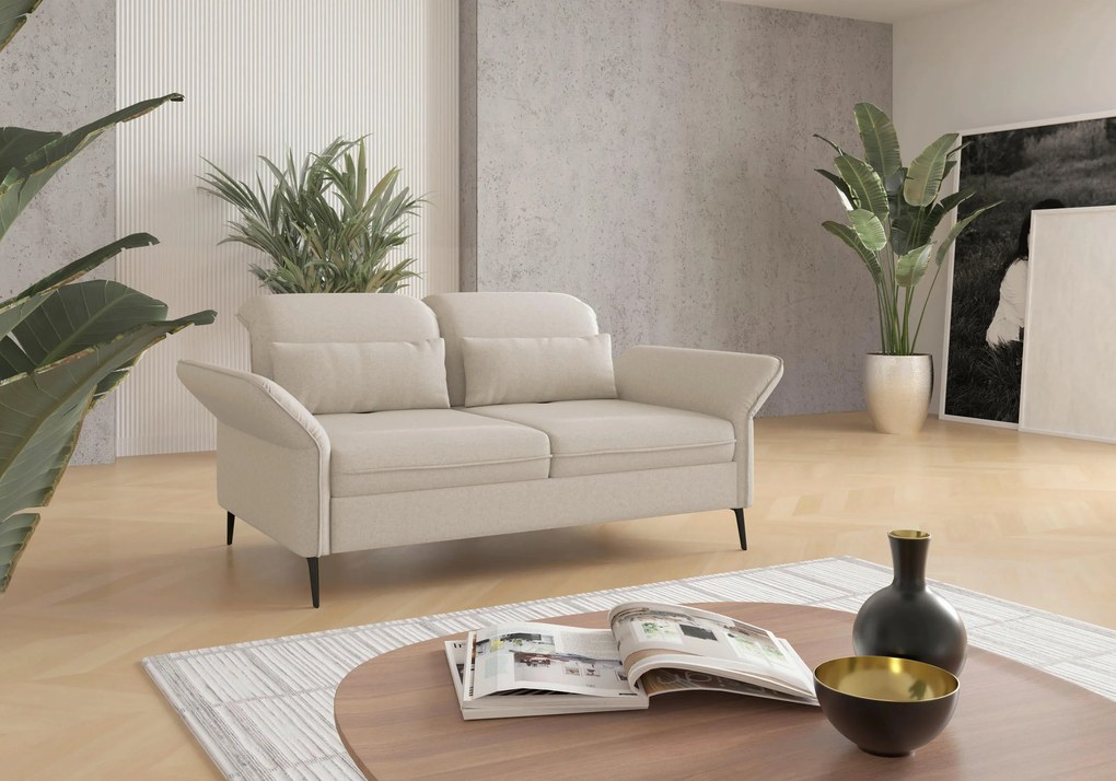 XXXLutz 2,5-MIESTNA POHOVKA, textil, krémová Sit & More - Sedačky - 00014401185M