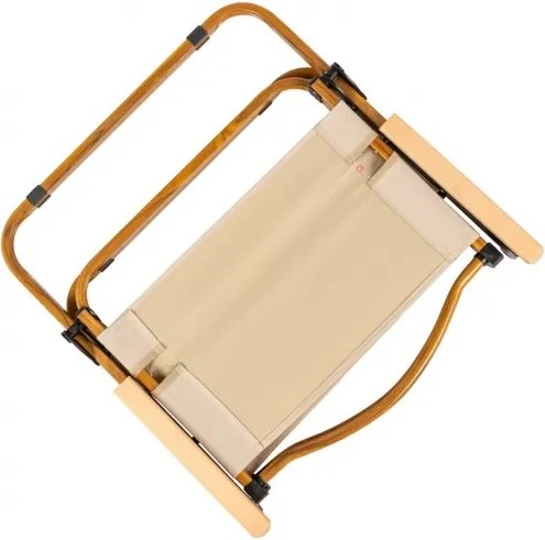 MI Kempingová stolička DREVO 61