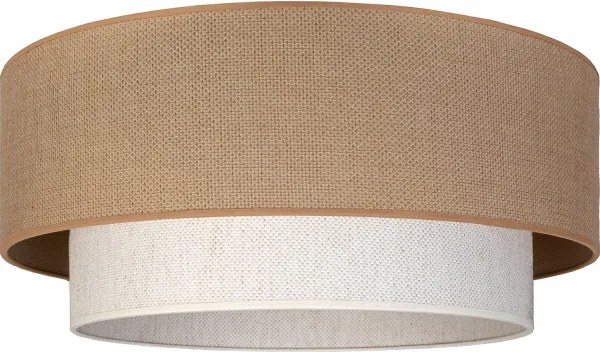 Brilagi - LED stropné svietidlo BOHO ECO 1xE27/10W/230V pr. 40 cm béžová/krémová