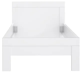 Jednolôžková posteľ SNOWIE 90x200 cm biela