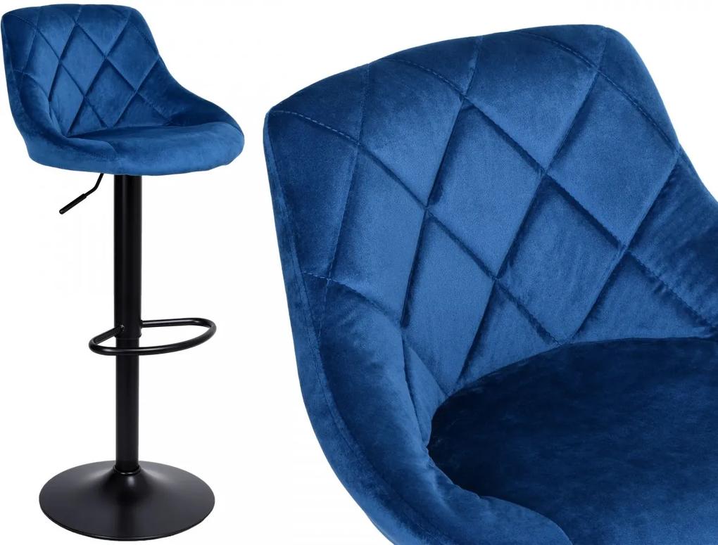 TZB Barová stolička Cydro modrá