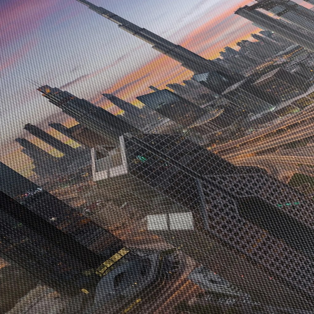 Obraz - Panorama Dubaja (150x105 cm)