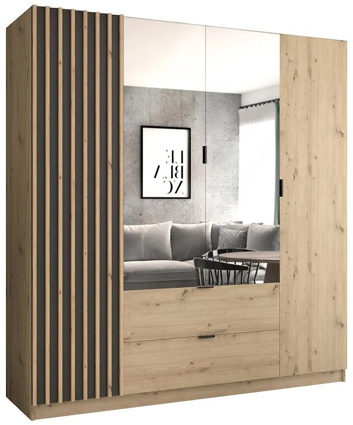 Skriňa Vegas 200 artisan/grafit