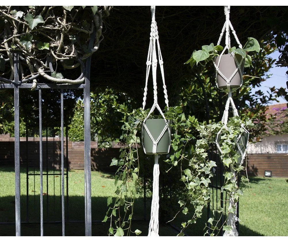 Látkový záves na kvetináč ø 10 cm (výška 120 cm) Macramé – Artevasi