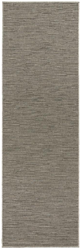 BT Carpet - Hanse Home koberce Behúň Nature 104262 Grey / Multicolor – na von aj na doma - 80x350 cm