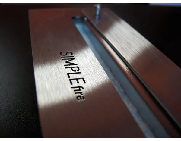 InFire - Rohový BIO krb 45x60 cm 3kW čierna