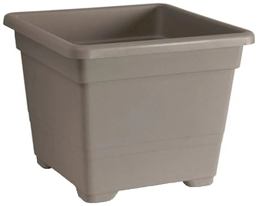 Kvetináč Quadrato 22x22 cm béžový avana