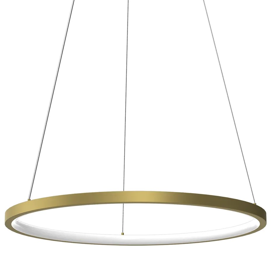 Závesné LED svietidlo Hoop, 1x LED 27w, 4000k, g