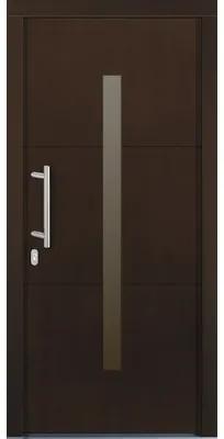 Vchodové dvere Tavira drevené 100x200 cm L orech