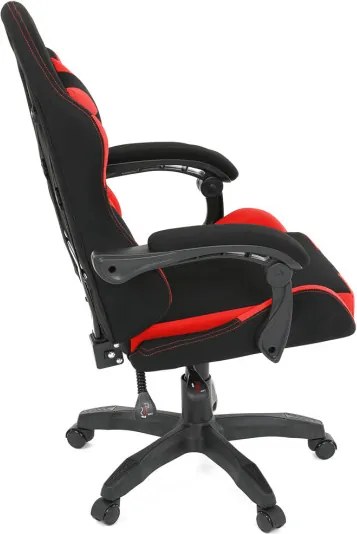 Herná stolička čierna / červená KA-R209 RED