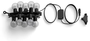 Philips -LED RGBW Predlžovací stmievateľný vonkajší svetelný reťaz Hue FESTAVIA 10xLED 7m IP65