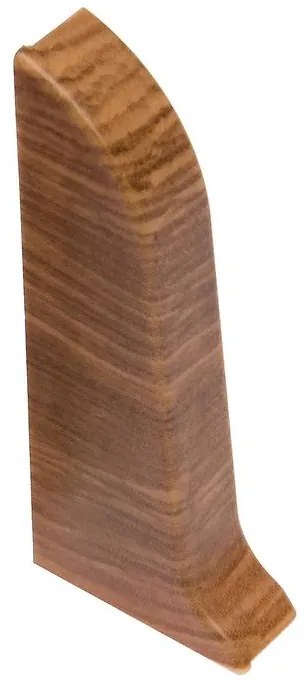 Ľavá záslepka podlahovej lišty 107/04 EASY - Dub country