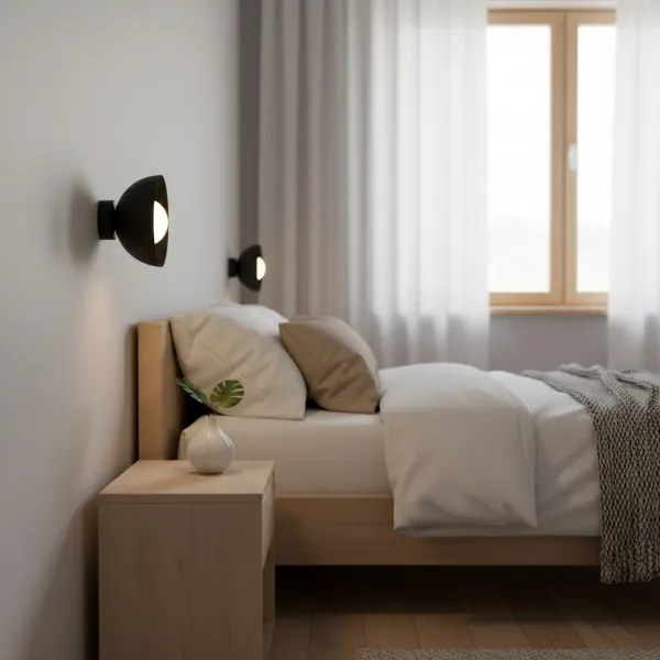 Nástenné svietidlo BIBI 1xG9/8W/230V čierne