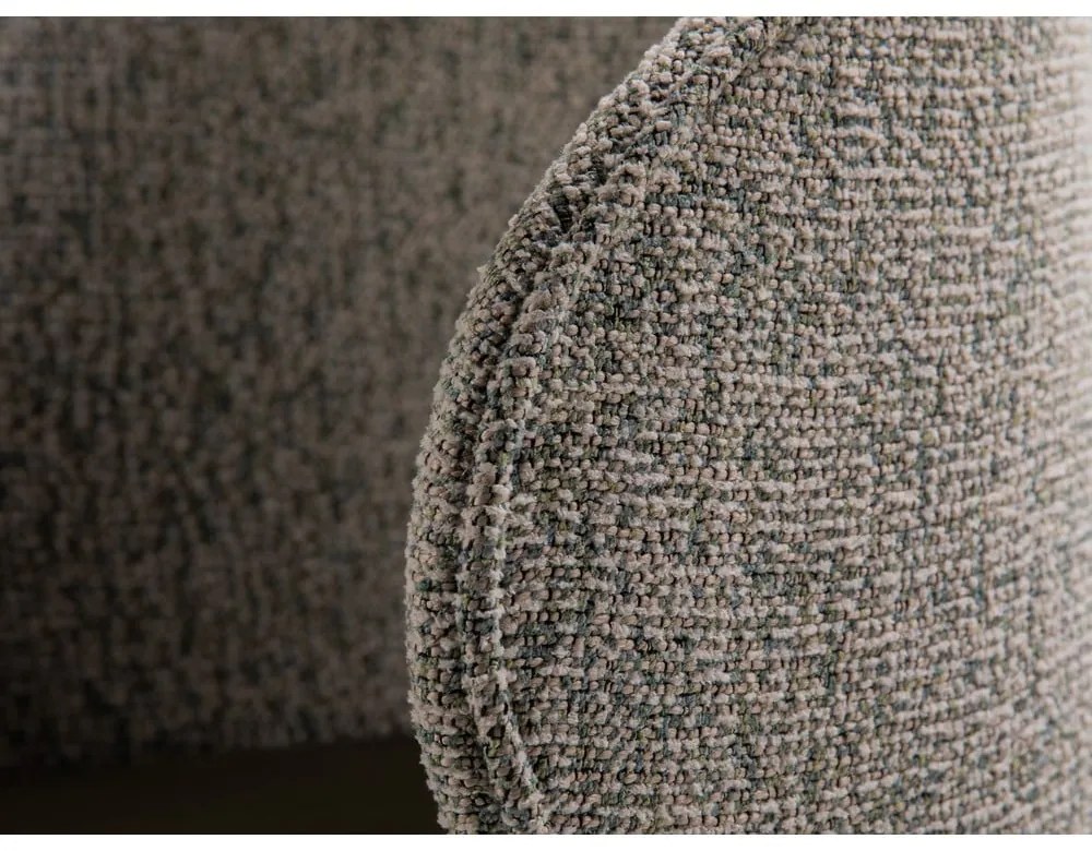 Tmavozelené zamatové kreslo Inez – Micadoni