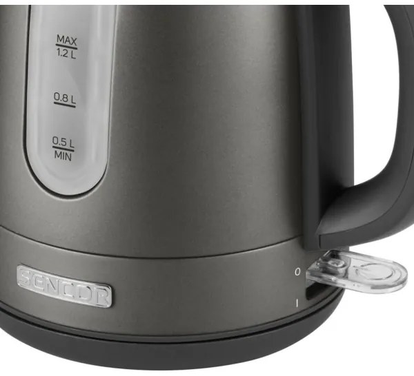 Sencor - Rýchlovarná kanvica 1,2 l 2150W/230V antracit