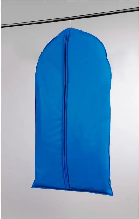 Modrý závesný obal na šaty Compactor Garment Marine, dĺžka 100 cm
