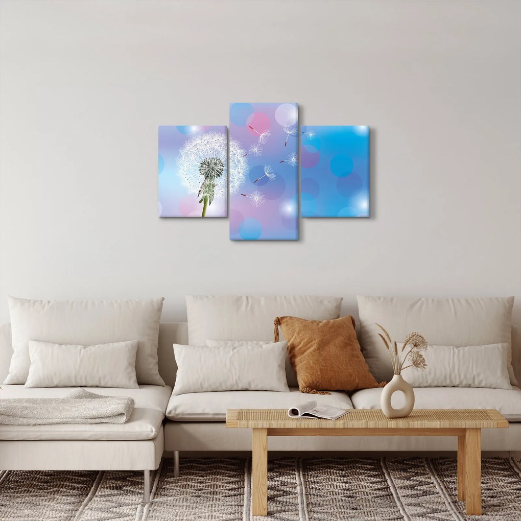 Obraz - Púpava vo vetre (90x60 cm)
