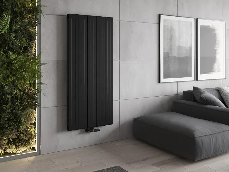 Mexen Waco, vykurovacie teleso 1544 x 694 mm, 1550W, čierna, W217-1544-694-00-70