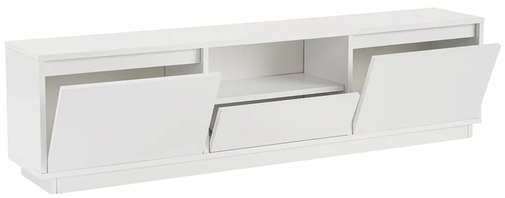 TV stolík Vanguard Natural White