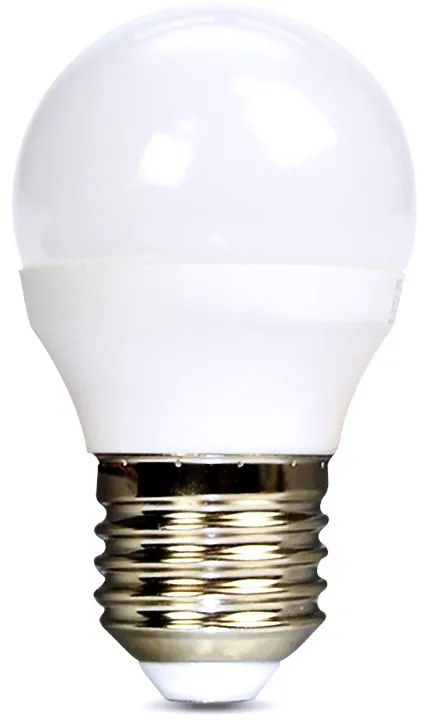 SOLIGHT LED žiarovka miniglobe matná G45 8W, E27, 4000K, 720lm