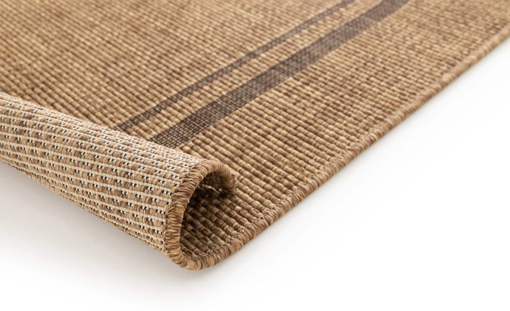 Kusový koberec Jack 28805-070 - na von aj na doma, 200x290, hnedá, chodba / predsieň, Balta