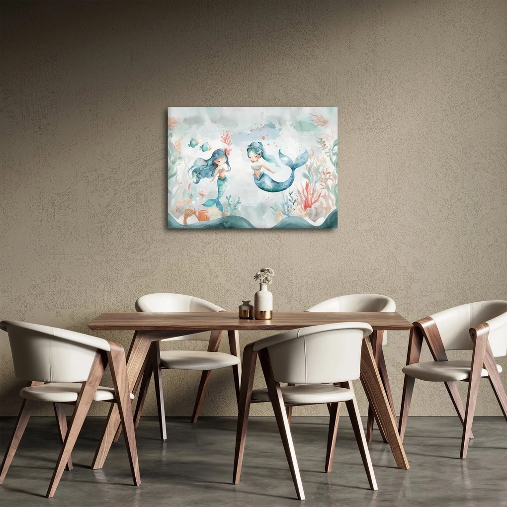 Obraz - Morské panny (70x50 cm)