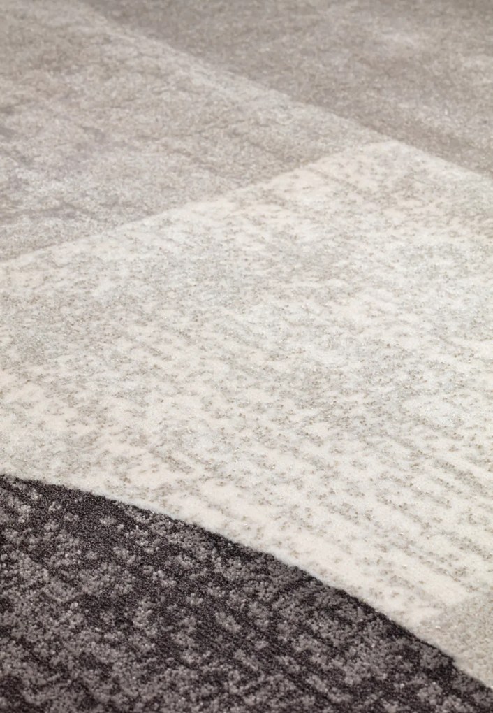 Osta, Kusový koberec Patina 410109/620, 135x200, šedá, chodba / predsieň