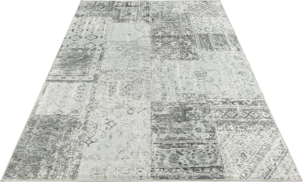ELLE Decor koberce Kusový koberec Pleasure 103587 Light Blue/Black/Cream z kolekce Elle - 80x150 cm