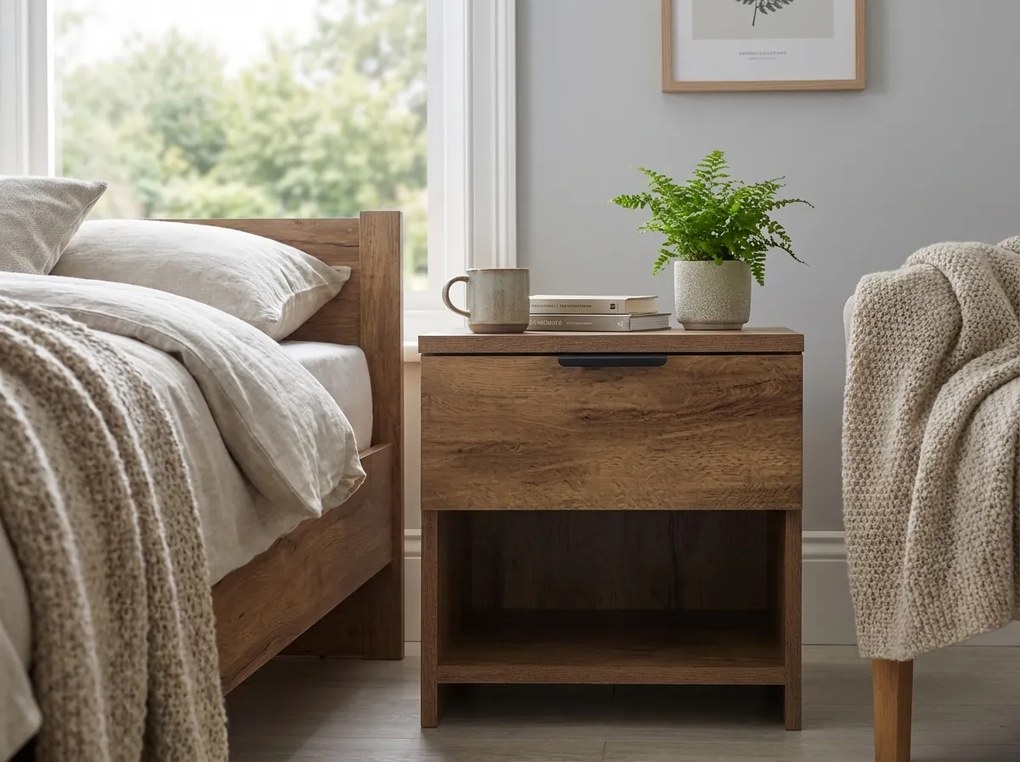 Nočné stolíky HAVANA (2 ks), dub artisan