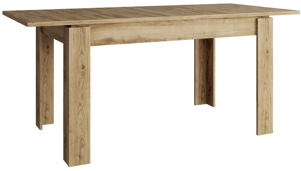 Rozkladací jedálenský stôl DORSI, dub Navarra