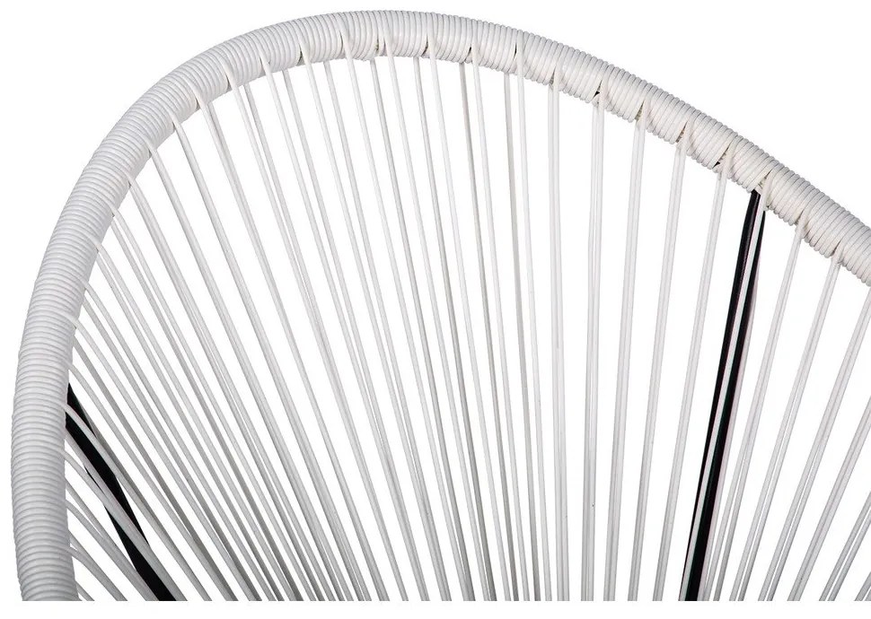 Biele kovové/plastové záhradné kreslo Avocado Comfort – Bonami Selection