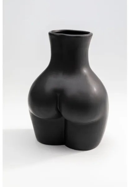 Donna dekoračná váza čierna 22 cm