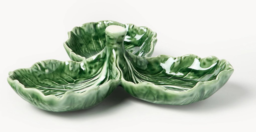 Ručne maľovaná miska na občerstvenie Cabbage