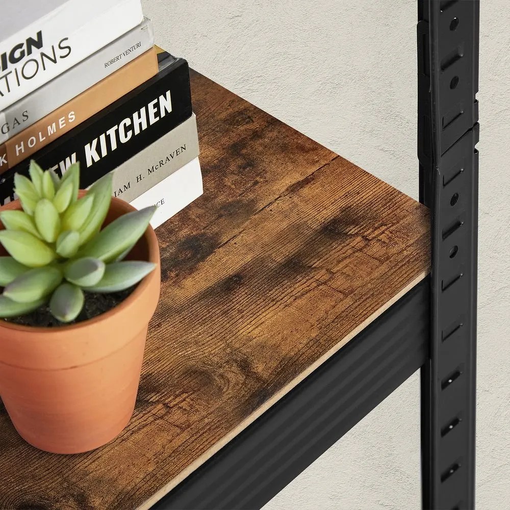 SONGMICS Heavy-Duty úzka polica s 5 policami GLR037B01